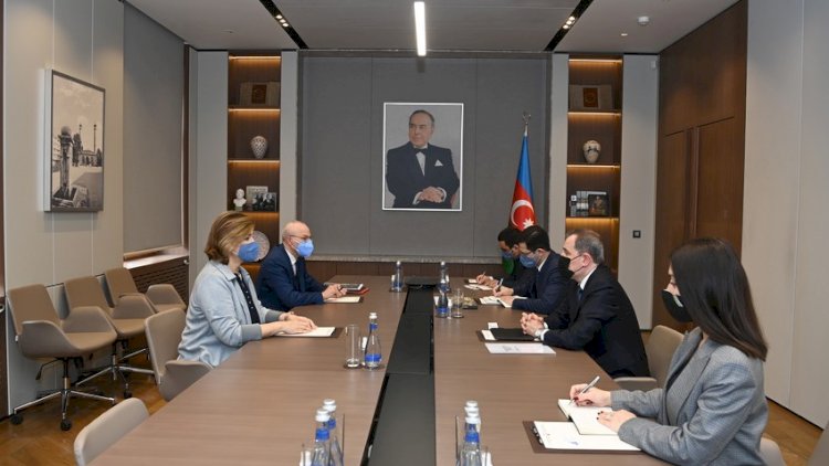    Ceyhun Bayramov BMT-nin Kapitalın inkişafı fondunun icraçı direktoru ilə görüşdü   