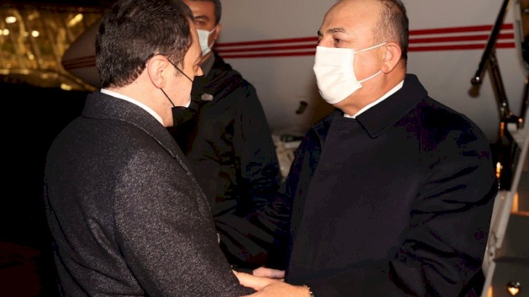    Mövlud Çavuşoğlu Bakıya gəldi - Foto   