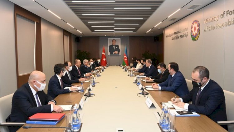    XİN Ceyhun Bayramovla Mövlud Çavuşoğlunun görüşü barədə məlumat yaydı   