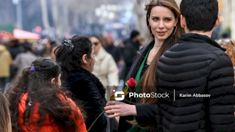    Bakı sakinlərinin 8 Mart əhvali-ruhiyyəsi   - FOTOREPORTAJ