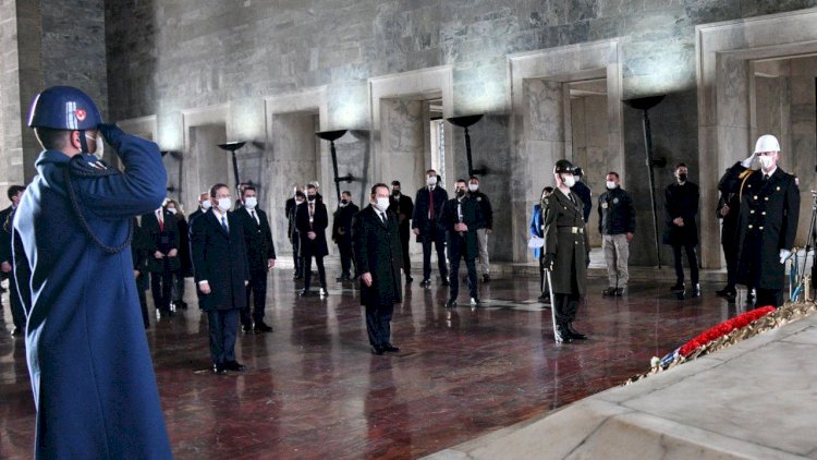    İsrail prezidenti “Anıtkabir“i ziyarət etdi   
