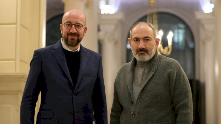    Paşinyan Mişellə görüşdü   