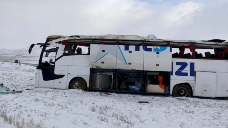    Türkiyədə avtobus aşdı: 40 nəfər yaralandı   