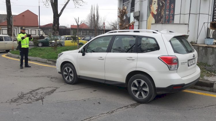    İsmayıllıda yol polisi reyd keçirdi - Fotolar   
