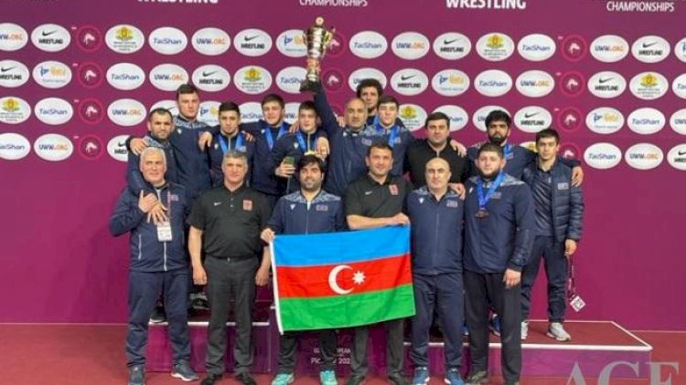    Azərbaycanın sərbəst güləş yığması Avropa çempionu oldu   