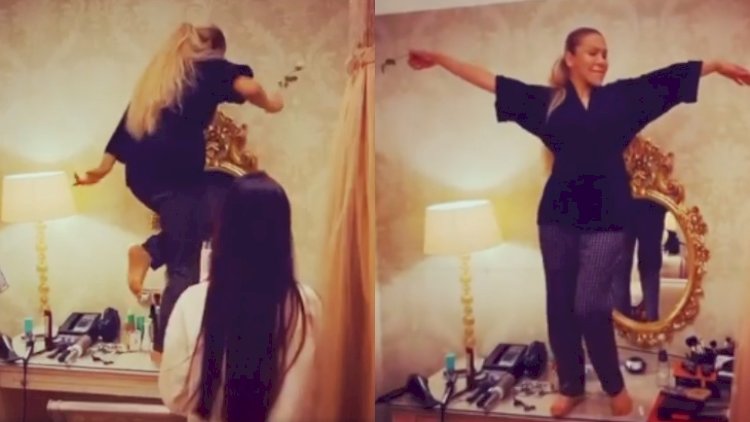    “Instagram“a yol tapmasına sevinən Rəqsanə - Müharibə vecinə deyil - Video   