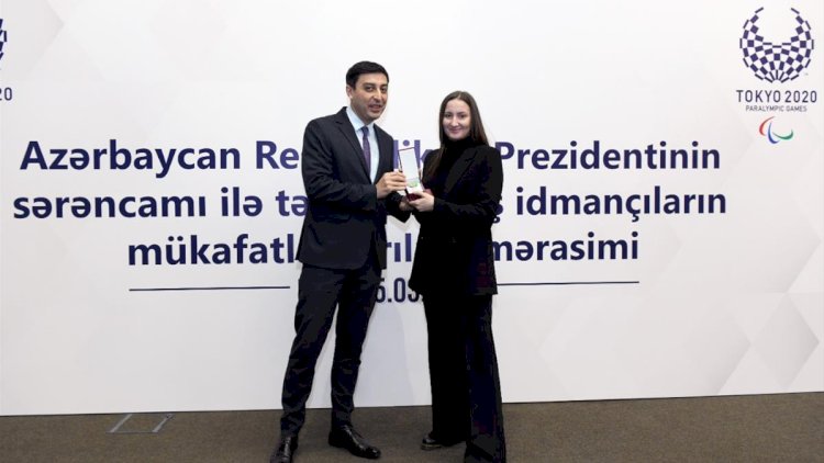    Prezidentin təltif etdiyi idmançılar mükafatlandırıldı   - Fotolar