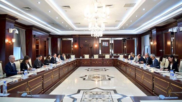    Deputatlar BMT rəsmiləri ilə görüşdü   