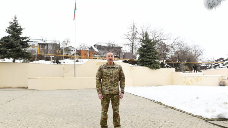    “Bizim əsas vəzifəmiz keçmiş məcburi köçkünləri tezliklə bu doğma diyara qaytarmaqdır“   