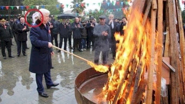    İcra başçısı bayramları səhv saldı: Kosa əvəzinə Şaxta baba   - Fotolar