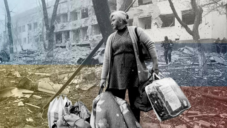    Ukraynada 11-12 milyon insan məcburi köçkünə çevrilib   
