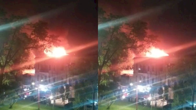    Bakıda güclü yanğın, ölən var   - Yenilənib + Video