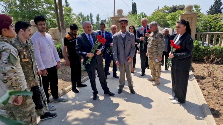    Suraxanıda şəhid doğum günündə anıldı   - FOTOLAR