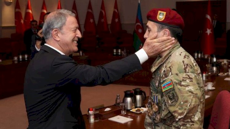    Hulusi Akar azərbaycanlı qazilərlə görüşdü - Fotolar   