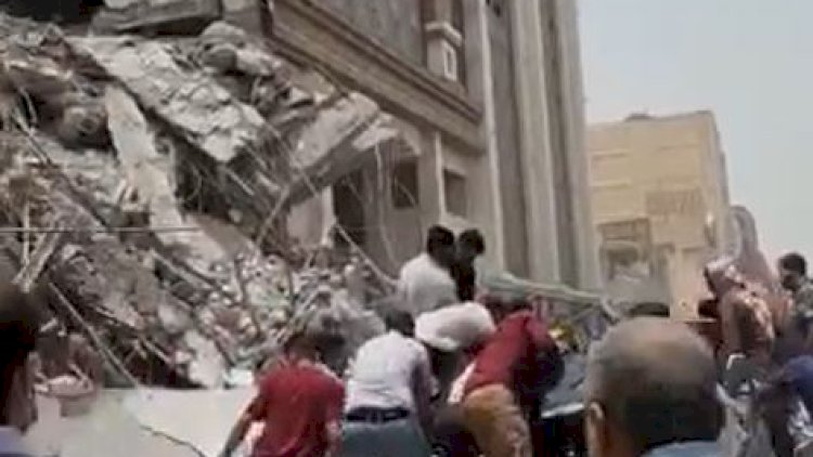    İranda FACİƏ: 10 mərtəbəli bina çökdü    