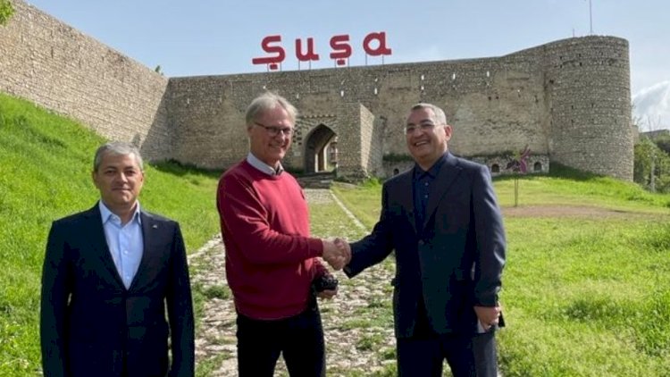    Almaniya səfiri Şuşaya getdi   