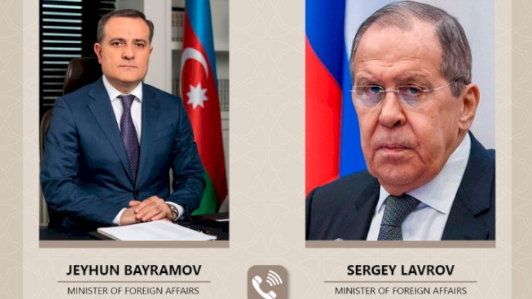    Ceyhun Bayramov Lavrovla Ermənistan ilə sərhədin delimitasiyasını müzakirə etdi   