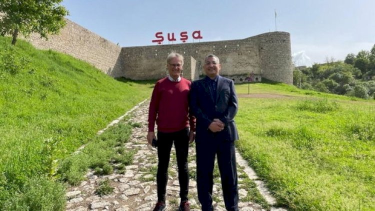    Almaniyanın ölkəmizdəki səfiri Şuşada   