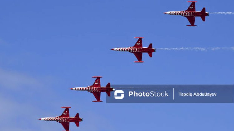    Bakı səmasında əzələ nümayişi: “MİQ-29”, “NF-5” və “F-16” nələrə qadirdir? - Fotolar   