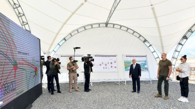    İlham Əliyev və Mehriban Əliyeva Füzuli, Cəbrayıl və Zəngilana səfər ediblər   