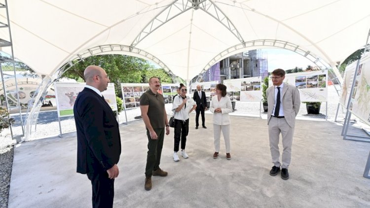    “Zəngilanda biz şəhəri təbiətə inteqrasiya etməliyik və onu park şəhərinə çevirməliyik” - Prezident   