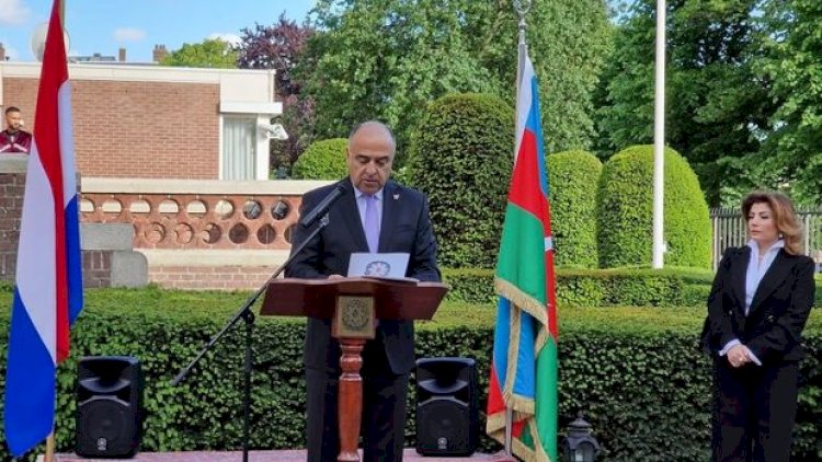    Haaqada 28 May – Müstəqillik Günü qeyd edildi - Fotolar   