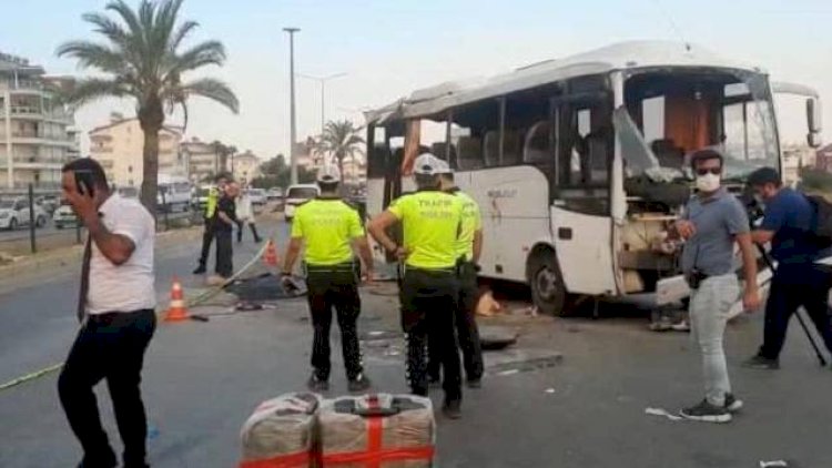    Rus turistləri aparan avtobus Türkiyədə qəzaya düşdü   