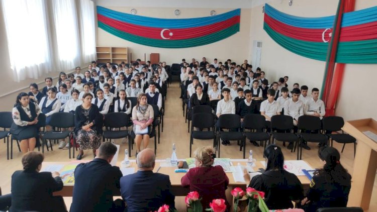    Novxanı məktəblərində narkomaniya əleyhinə silsilə tədbirlər keçirilib - FOTOLAR   