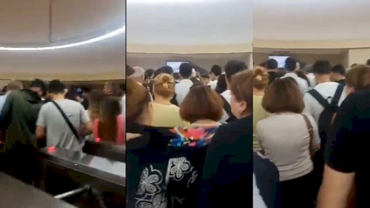    “Sahil” metrostansiyasında nə baş verib? - Video   