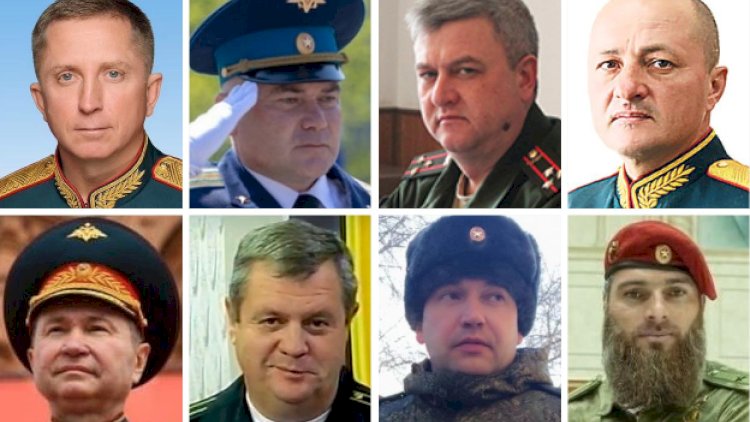    Ukraynada qarışqa kimi qırılan rus generalları -   Polkovnik səbəbini açıqladı