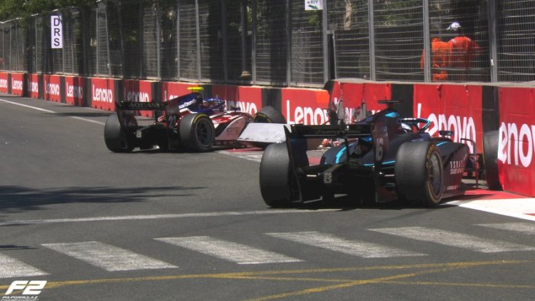    “Formula 2“: Türkiyəli pilot Bakıda qəza törətdi   