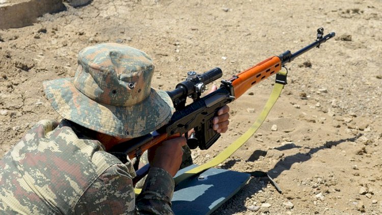   Azərbaycan Ordusunun snayperlərinin təlimi başladı   - Video