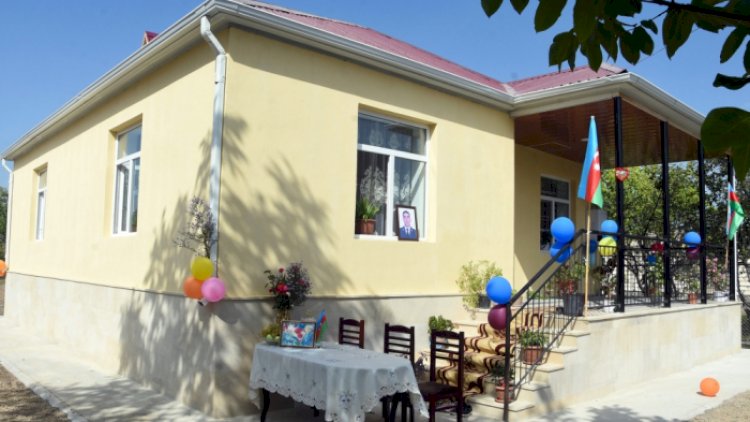    Bu il şəhid və qazi ailələrinə 1500 ev veriləcək   
