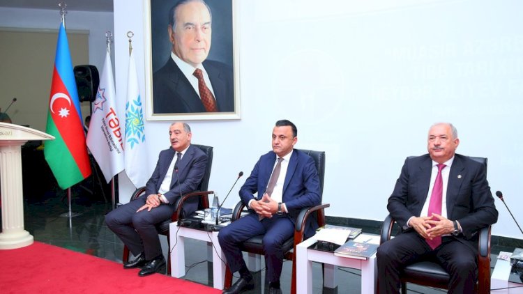    “Müasir Azərbaycan tibb tarixində Heydər Əliyev faktoru” adlı panel diskussiyası keçirilib   