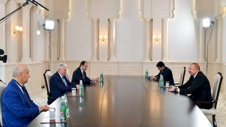    İlham Əliyev Binəli Yıldırımı qəbul etdi   