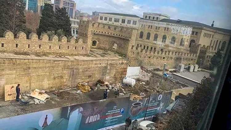    İçərişəhərdə aparılan tikinti ilə bağlı   AÇIQLAMA
