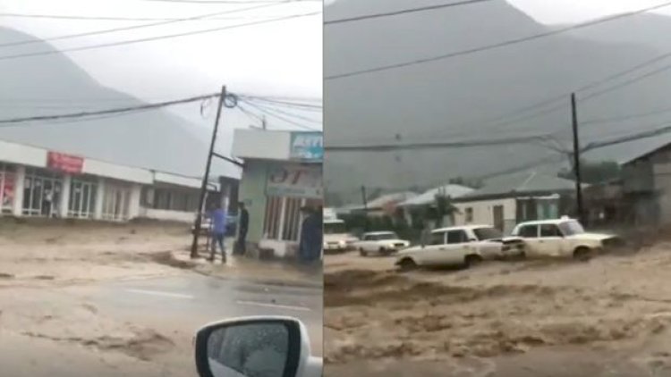   Goranboyda baş verən təbii fəlakətlə bağlı   MƏLUMAT