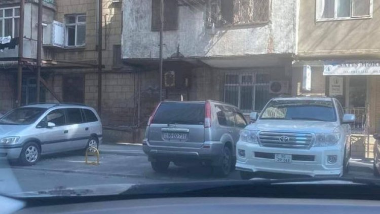    Bakıda parklanma yerinə qıfıl vurub “özəlləşdirdilər”   