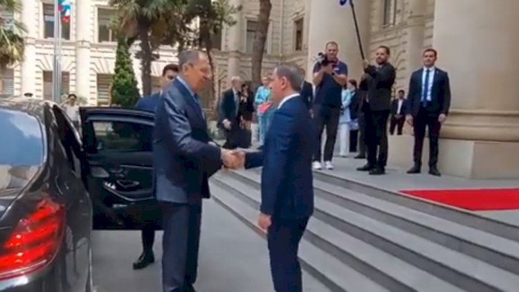    Lavrovla Ceyhun Bayramovun görüşü başladı   