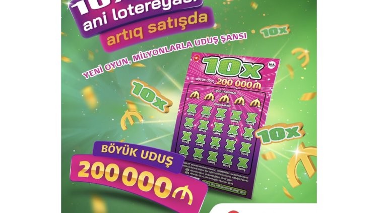    Rekord uduş fondlu, bol uduşlu “10X”   