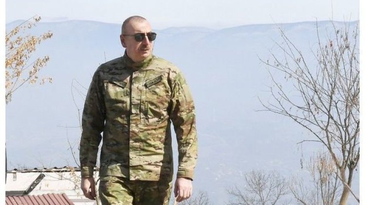    İlham Əliyevə Kəlbəcərin baş planı təqdim edildi   