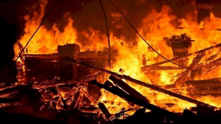    Bakıdakı dəhşətli yanğının təfərrüatları:   2 uşaq öldü