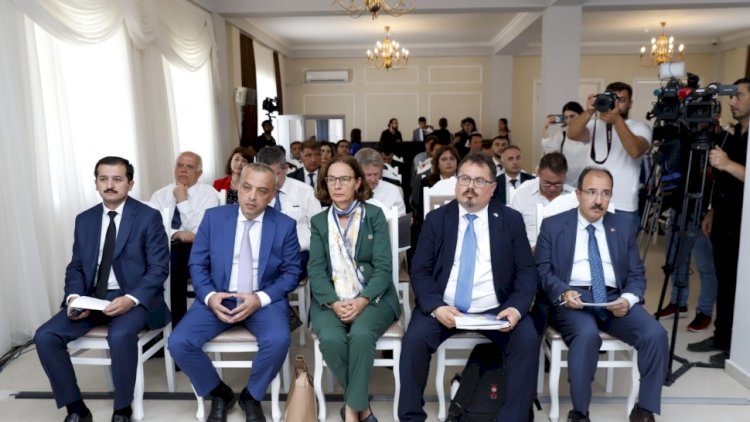    “Ağıllı kənd” yaşayış massivi beynəlxalq su konfransına ev sahibliyi etdi - Fotolar   