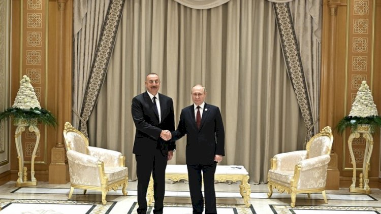    İlham Əliyev Aşqabadda Putinlə görüşdü   