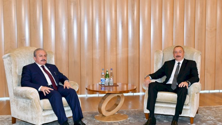    İlham Əliyev Şentopu qəbul etdi   