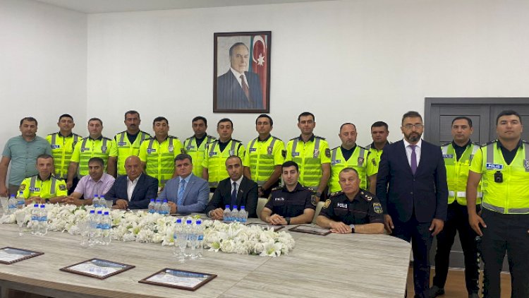    Narkoman sürücülərə qarşı mübarizədə fərqlənən yol polislərinə mükafat verildi    