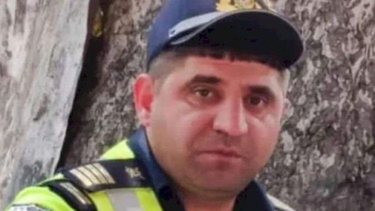    Azərbaycanda polis avtoqəzada öldü   - VİDEO