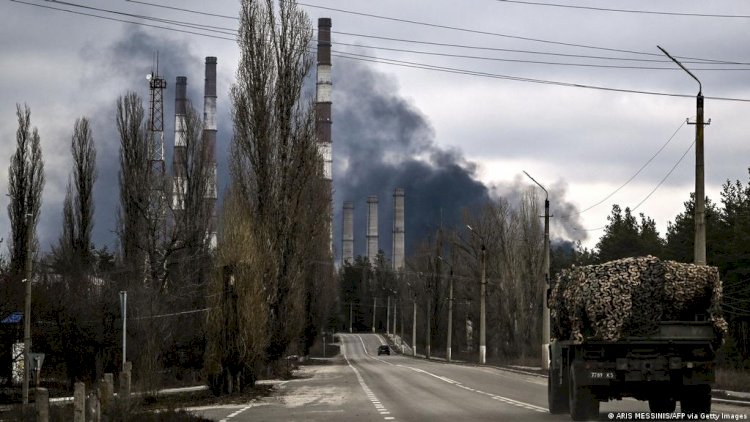    Donetskdə partlayış oldu   