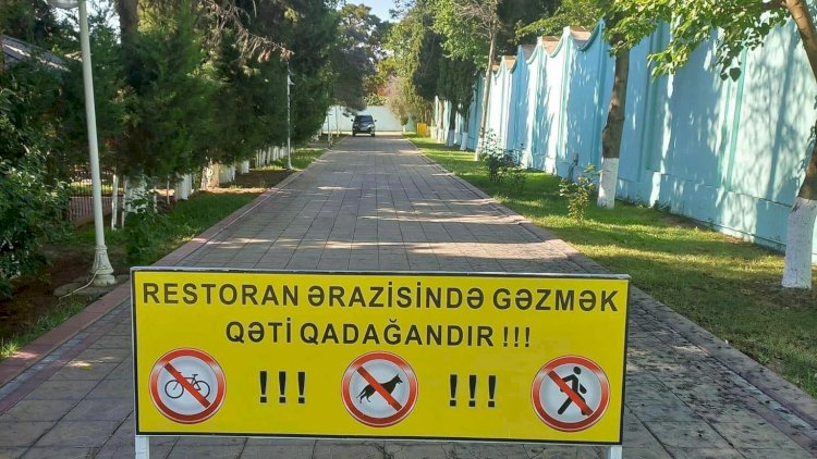    Ərazisində gəzişməyə yasaq qoymuş restoran - O haradadır?   