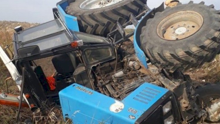    Şəkidə traktor aşıb, iki nəfər öldü   